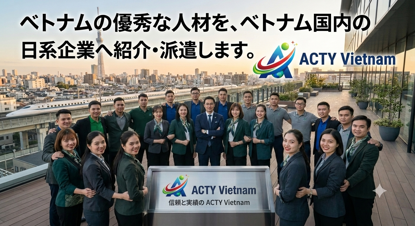 ACTY Vietnam ・ Năng lượng trẻ Việt Nam kiến tạo tương lai Nhật Bản
