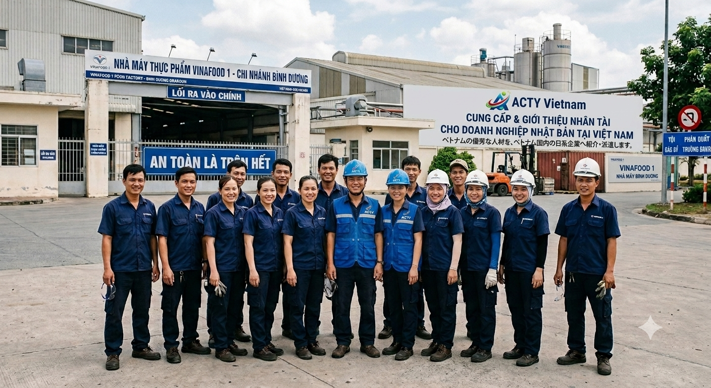 ACTY Vietnam ・ Giới thiệu, phái cử nhân lực ưu tú cho doanh nghiệp Nhật Bản